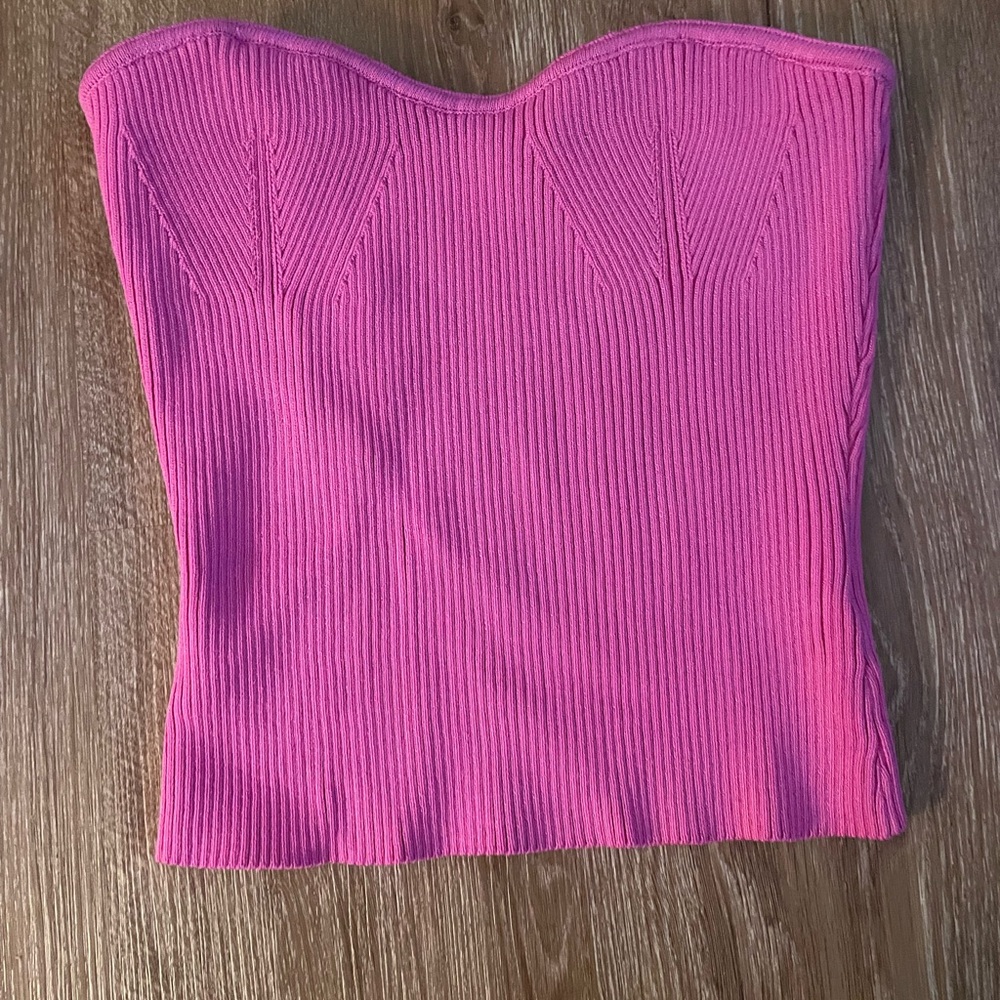 Pink tube top